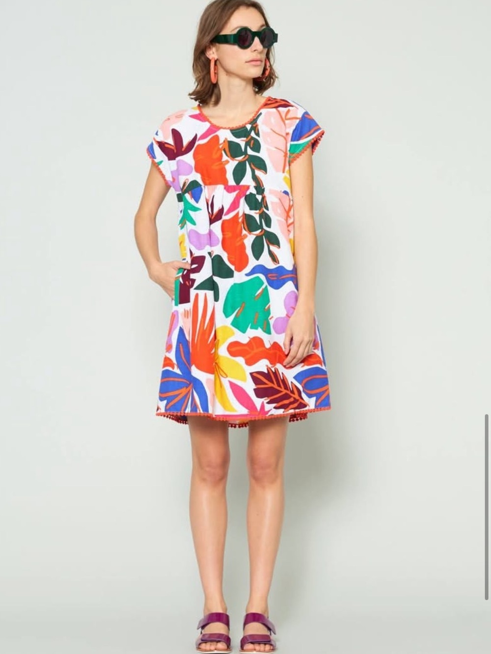 Gorman Frondly Face Bungalow dress